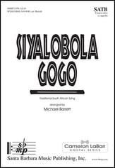 Siyalobola Gogo SATB choral sheet music cover